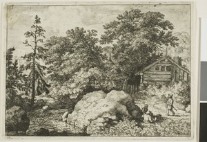 De heuvel door Allaert van Everdingen