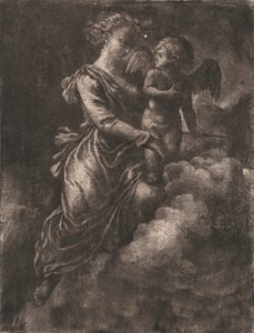 Venus en Cupido door Allaert van Everdingen