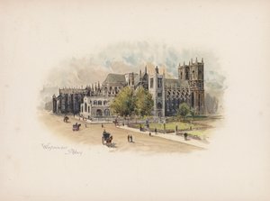 Bekend Londen: Westminster Abbey door Allan F. Barraud