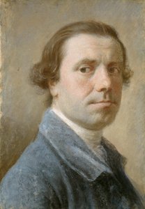 Allan Ramsay, 1713 - 1784. Kunstenaar (Zelfportret) door Allan Ramsay