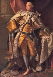 Koning George III door Allan Ramsay
