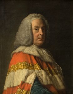 Portret van Sir William Pulteney, Graaf van Bath, 1750-64 door Allan Ramsay