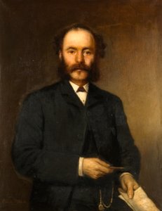 Portret van William H Phin