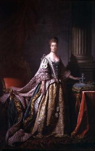 Koningin Charlotte door Allan Ramsay