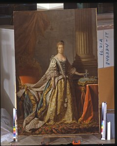 Koningin Charlotte door Allan Ramsay