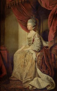 Koningin Charlotte door Allan Ramsay