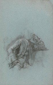 Studie voor een portret van een zittende heer door Allan Ramsay