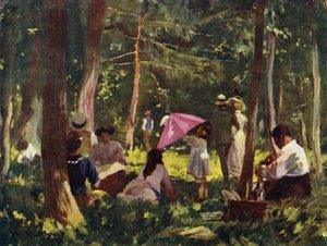 Parijs: Een hoek in het Bois