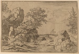 Ruiter op een Brug, waarschijnlijk ca. 1645-1656