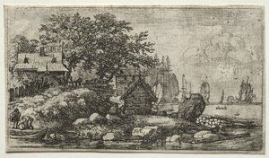 Landschap met Twee Lege Boten