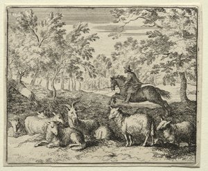 Reinaert de Vos: De jacht op het hert door Allart van Everdingen
