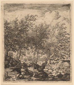 Varkenshoeder door Allart van Everdingen