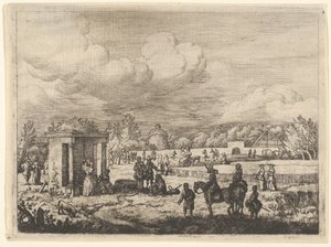 De eerste lente, 17e eeuw door Allart van Everdingen