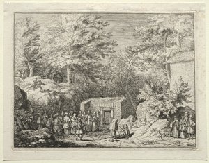 De vierde lente, 1660s door Allart van Everdingen