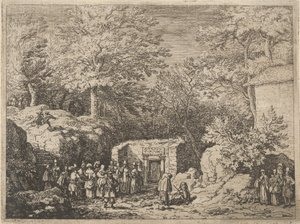 De vierde lente, 17e eeuw door Allart van Everdingen