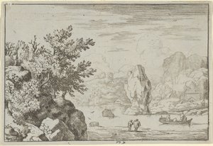 De Rots in het Midden van de Rivier, 17e eeuw