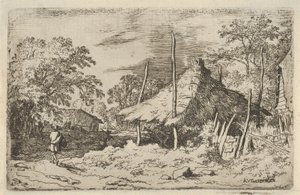 Het wiel onder de hooiberg, 17e eeuw door Allart van Everdingen