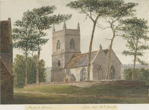 Rushall Kerk door Allen Edward Everitt