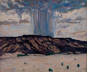 Wolkbreuk bij Black Mesa, New Mexico, 1925