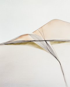 Abstract: Een vloeiend landschap door Alma