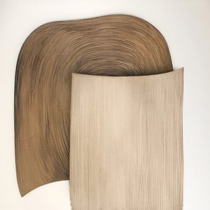 Abstracte gelaagde vormen door Alma