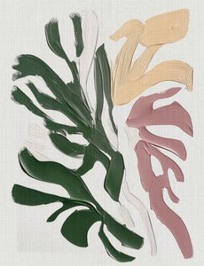 Abstracte Monstera-bladeren door Alma