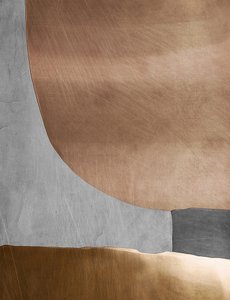 Vormen van geborsteld koper door Alma