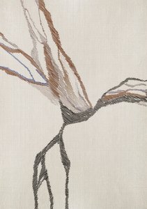 Vloeiende abstracte lijnen door Alma