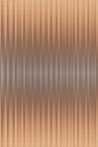 Metallisch verticaal ritme door Alma