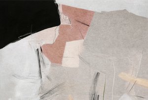 Ingetogen abstracte compositie door Alma