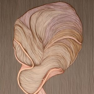 Organic Curves Beige-roze