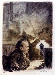 Charles Baudelaire door Almery Lobel Riche