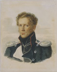 Sergey Lanskoy 1789-1832, Officier van de Chevalier Garde, 1829