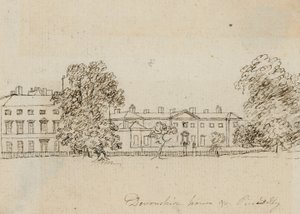 Devonshire House, Piccadilly, Londen door Alois Schonn