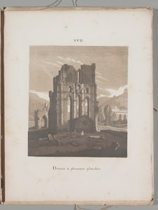 Kunst van de Lithografie: Italiaanse Kerkruïne, Plaat XVII