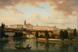 Praagse Burcht – Hradčany door Alois von Saar