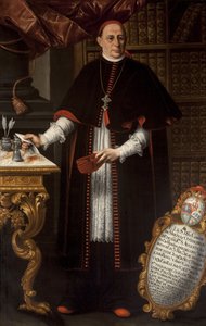 Barok: Portret van kardinaal Gaspar de Molina y Oviedo (1679-1744)