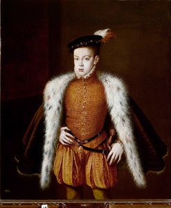 Portret van Prins Don Carlos door Alonso Sánchez Coello