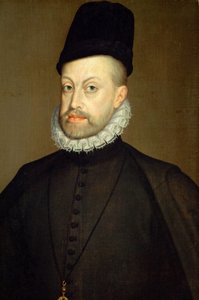 Portret van Filips II 1527-1598, koning van Spanje en Portugal, 1568