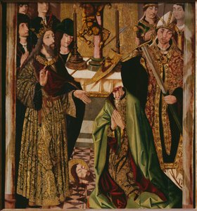 De onthoofding van St. Thomas in India door Alonso de Sedano