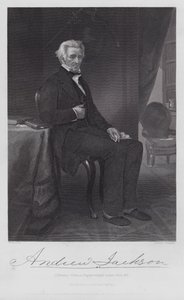 Andrew Jackson door Alonzo (after) Chappel
