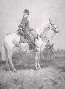 Henry Lee in 1780, illustratie uit Harper