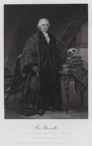 Oliver Ellsworth (gravure) door Alonzo (after) Chappel