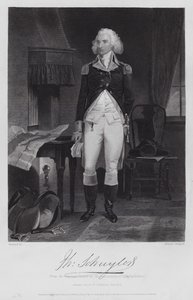 Philip Schuyler door Alonzo (after) Chappel