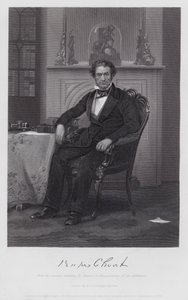 Rufus Choate (gravure) door Alonzo (after) Chappel