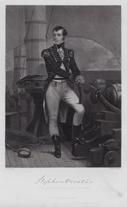 Stephen Decatur door Alonzo (after) Chappel