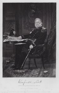 Winfield Scott door Alonzo (after) Chappel