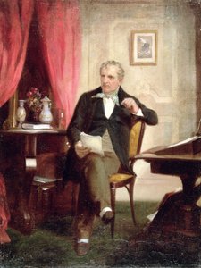 James Fenimore Cooper (1789-1851) (na restauratie) door Alonzo Chappel