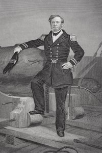 Portret van admiraal Andrew Hull Foote (1806-63)