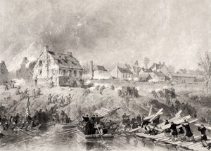De aanval op Fredericksburg, Virginia, uit 